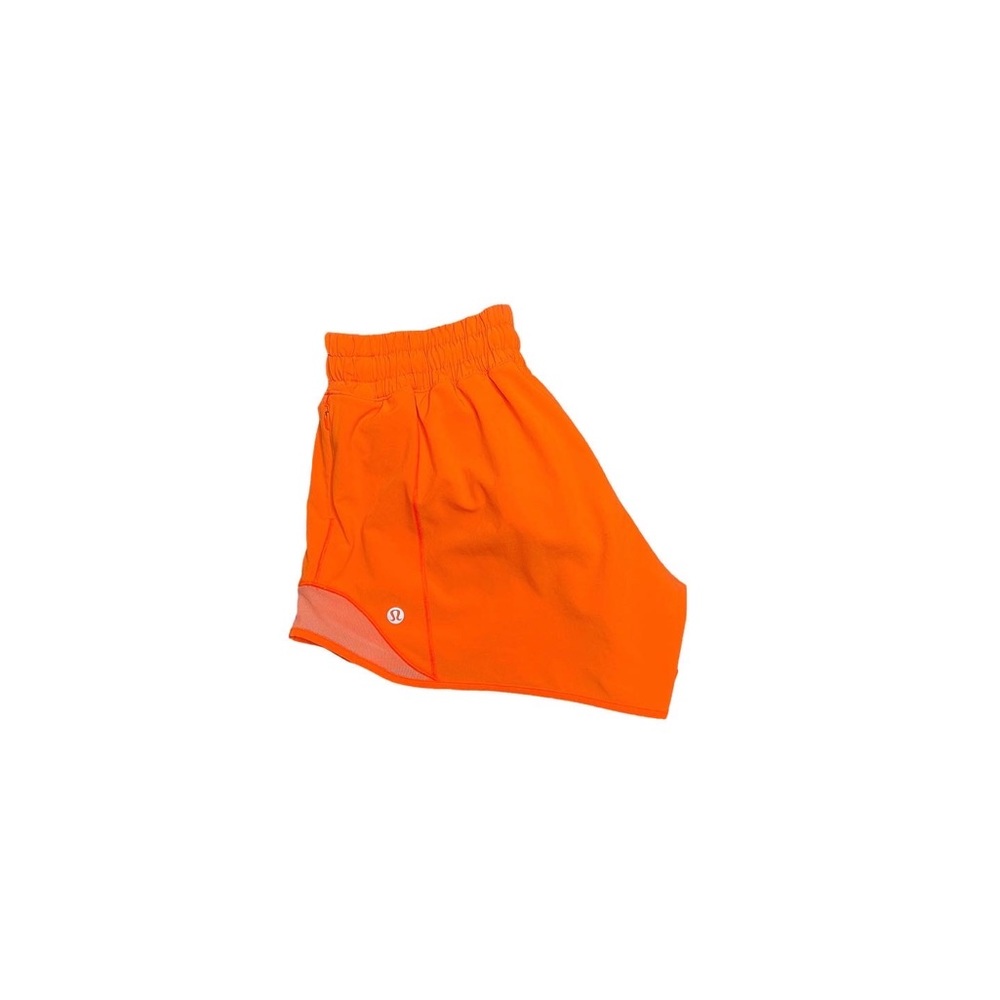 Highlight Orange Hotty Hot Shorts